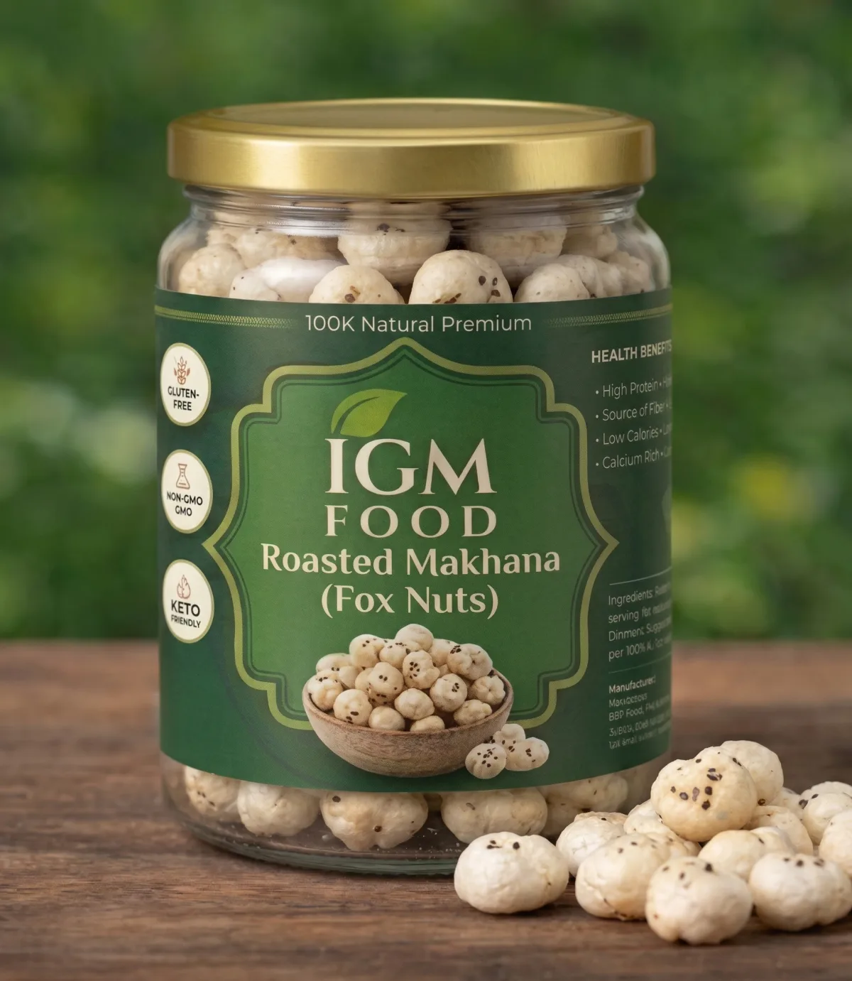 IGM Food packaging — Label & pouch design